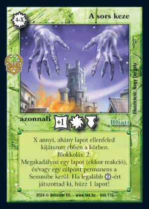 Egy mai prémium counter: megakadályoz, Semmibe lő és opcionálisan húzat egy lapot