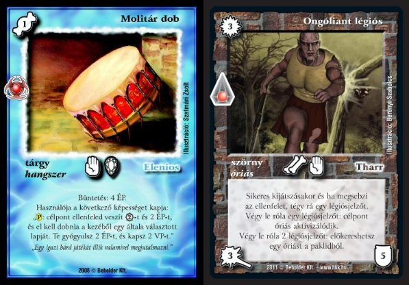 Molitár dob és Ongóliant légiós kombó