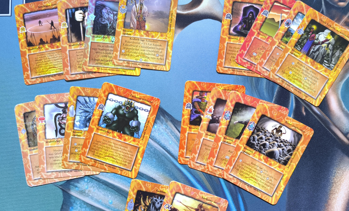 Pakli típusok: a narancs lapok