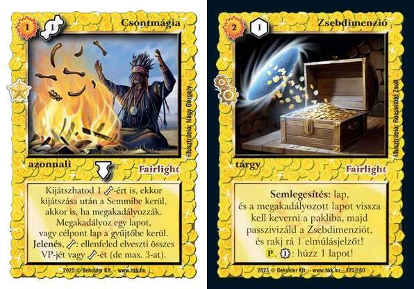 Bátrabban rakunk pakliba olyan lapokat amiket csontból is ki tudunk játszani