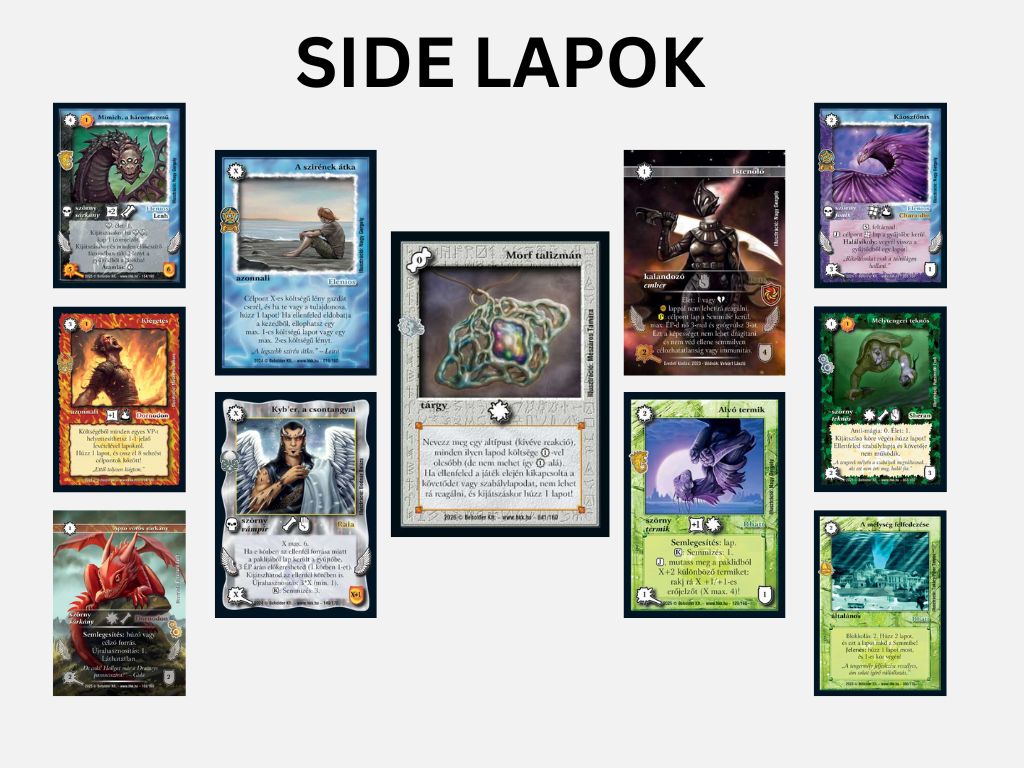 Leggyakoribb side lapok